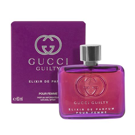 gucci elixir de parfum femme|gucci guilty perfume.